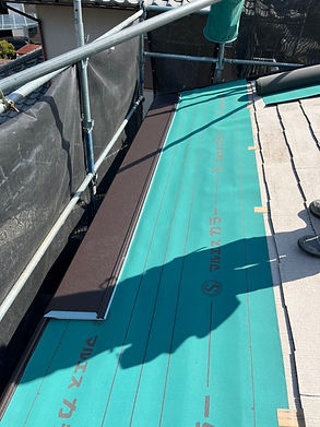 屋根下地　防水シート